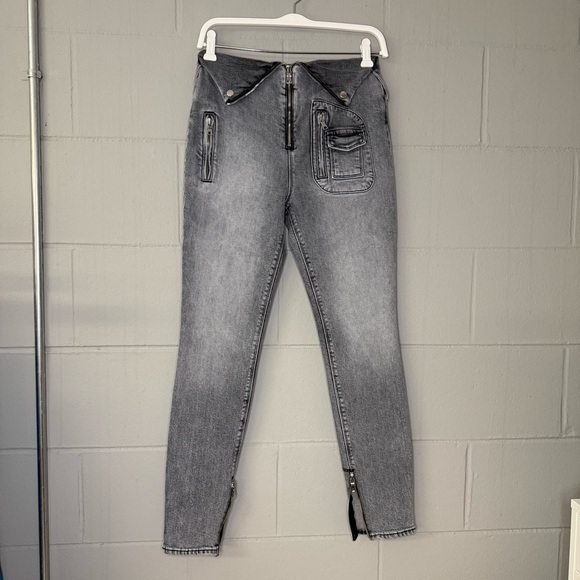 RtA Gray Skinny Jeans - Picture 5 of 15
